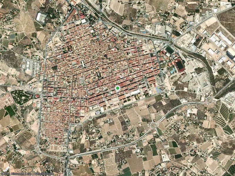 Foto satelital de Novelda